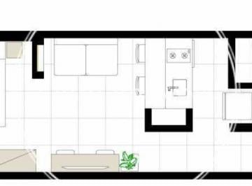 Apartamento · 30m² · 1 Quarto · Studio : / Residencial / Centro