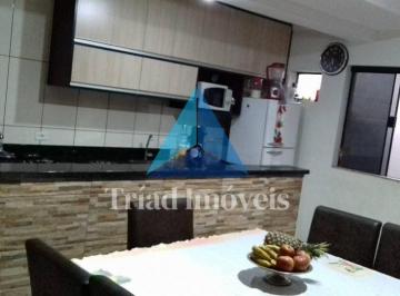 Casa · 195m² · 3 Quartos · 2 Vagas · Casa com 3 dormitórios à venda, 195 m² por R$ 450.000 - Santa Rosa I - Santa Bárbara D'Oeste/SP
