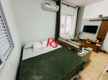 a20b344809c137c2d39b061cad564941e80a618e · Apartamento à venda, 38 m² por R$ 300.000,00 - José Menino - Santos/SP