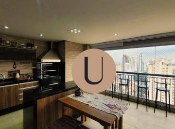 Varanda Gourmet · Amplo apartamento de alto padrão com 3 suítes no coração do Anália Franco.
