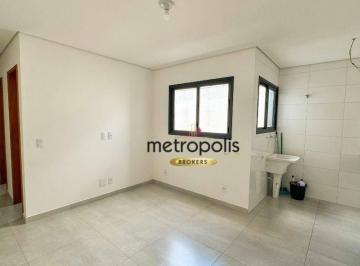 Sala / Cozinha · Apartamento à venda, 40 m² por R$ 320.000,00 - Vila Scarpelli - Santo André/SP