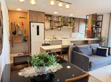 Apartamento · 75m² · 2 Quartos · 1 Vaga · Apartamento NOVO, 75m2, 2 Quartos, 1 Vaga, Mobiliado. Condomínio Trebbiano Ecoville.