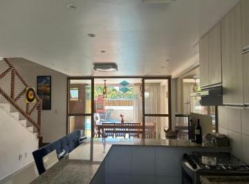 Sala ampla com iluminação natural · Village duplex à venda no Riverside Imbassaí com 3 quartos, suíte e 3 vagas - Alto padrão na naturez