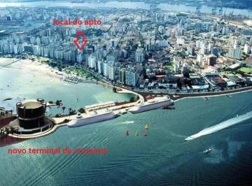 Apartamento de 2 quartos, Santos · Apartamento a venda na Ponta da Praia- Santos- SP