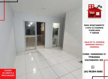 Apartamento de 2 quartos, Valparaíso de Goiás · Ágio Apto 2 Qts c/Cozinha Planejada Varandas IV Valparaiso-GO