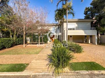 Casa · 512m² · 4 Quartos · 6 Vagas · Sobrado à venda em Campinas, Alphaville Dom Pedro, com 4 suítes, com 512.84 m²