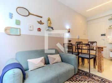 Sobre o imóvel: Porteira Fechada para aluguel e venda. Apartamento mobiliado com · Apartamento à Venda - Santa Cecília, 1 Quarto, 27 m² - São Paulo