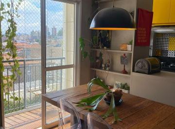 Apartamento · 53m² · 2 Quartos · 1 Vaga · Lindo apartamento em 53m2 recém reformado com fino padrão de acabamento e designer moderno na regi