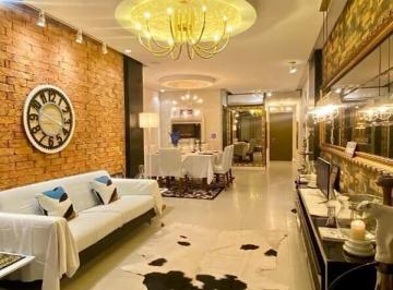 Apartamento · 158m² · 3 Quartos · 2 Vagas · ALTO PADRÃO MOBILIADO E DECORADO - 3 SUÍTES - 2 VAGAS - ÁREA DE LAZER COMPLETA - CENTRO - BALNEÁRIO