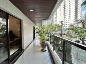 Apartamento · 170m² · 4 Quartos · 2 Vagas · Apartamento em Barra Funda, Guarujá/SP de 170m² 4 quartos para locação R$ 6.500,00/mes