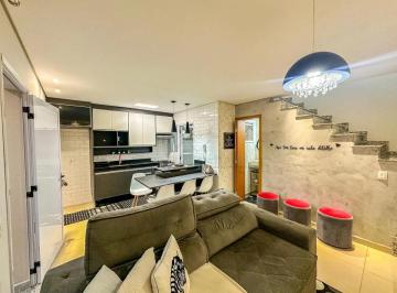 Casa · 97m² · 2 Quartos · 2 Vagas · Sobrado com 2 dormitórios á venda, 97 m² na Vila Humaitá - Santo André/SP