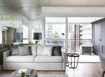 Comercial · 62m² · 1 Quarto · 1 Vaga · Studio em Cidade Monções, São Paulo/SP de 62m² 1 quartos para locação R$ 5.500,00/mes