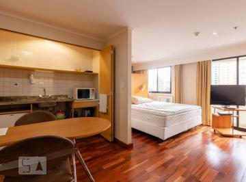 Apartamento · 35m² · 1 Quarto · 1 Vaga · Apartamento para Aluguel - Moema, 1 Quarto, 35 m2 - São Paulo