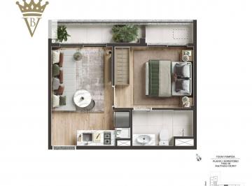 c603c4234f1fd77ce0363c2c85d671f16a1ff3be · Studio com 1 dormitório à venda, 29 m² por R$ 467.054,20 - Pompeia - São Paulo/SP