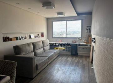 Sala · Apartamento com 3 dormitórios à venda, 87 m² por R$ 665.000,00 - Santa Paula - São Caetano do Sul/SP