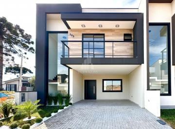 Casa · 165m² · 3 Quartos · 4 Vagas · Sobrado Alto Padrão em Costeira R$ 1.050.000,00 , São José dos Pinhais/PR
