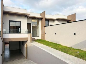 Casa · 129m² · 3 Quartos · 3 Vagas · Sobrado com 3 dormitórios à venda, 129 m² por R$ 630.000,00 - São Marcos - São José dos Pinhais/PR