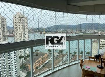 51aa1c05e107e1c59d61297ba51d7a9896edf7d0 · Apartamento com 3 dormitórios à venda, 182 m² por R$ 3.200.000,00 - Ponta da Praia - Santos/SP