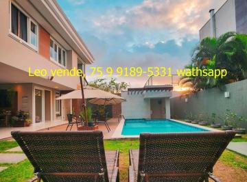 Casa de 4 quartos, Feira de Santana · Leo vende, bairro Sim, 4 suítes, closet, piscina, goumert, mobiliada