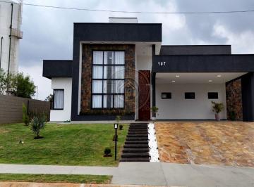 Casa · 340m² · 3 Quartos · 4 Vagas · Condomínio Terras do Caxambu - Casa Térrea Moderna à Venda – Condomínio Terra Caxambu | Ivoturucaia