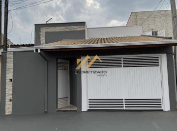 Casa · 125m² · 3 Quartos · 2 Vagas · Casa com 3 quartos à venda, 125 m² - Jardim Paulista II - Indaiatuba/SP