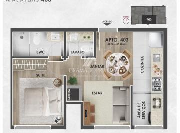 Casa · 38m² · 1 Vaga · EXCELENTE APARTAMENTO A VENDA EM GRAMADO