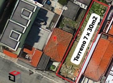 Terreno · 230m² · Terreno 210m² à venda na Vila Curuçá – Santo André/SP