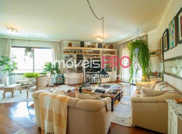Apartamento · 243m² · 4 Quartos · 4 Vagas · Apartamento de 242m² com 3 suítes em Moema Índios