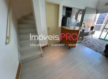 Apartamento · 55m² · 1 Quarto · 1 Vaga · Locação de apto com 55 m² em Moema Pássaros.