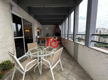 70902f86f95ea3e21b0b67182a1f7fdf3328d712 · Cobertura com 3 dormitórios à venda, 258 m² por R$ 2.980.000,00 - Boqueirão - Santos/SP