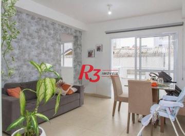 a9424522d2e8abeda9f8bf26989f279bf38b0fcb · Apartamento com 2 dormitórios à venda, 72 m² por R$ 680.000,00 - José Menino - Santos/SP