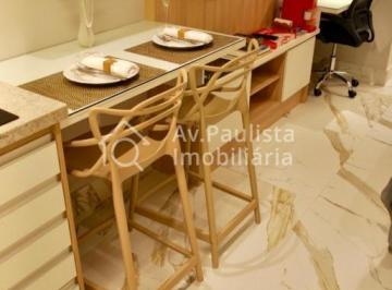 med_63d3c7f3df625021d7275abaffbe35ce.jpeg · 1a Locação - lindo studio, completo, ambiente de estar com sofá-cama, ambiente de refeição, copa, qu