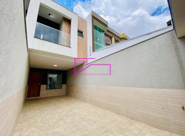 Casa · 120m² · 3 Quartos · 2 Vagas · Sobrado frontal com quintal gourmet pronto