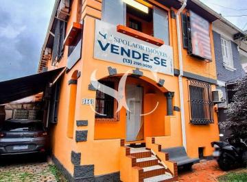 Casa · 115m² · 2 Quartos · 3 Vagas · Vende-se sobrado de 02 dormitórios sendo 01 suíte no bairro de Campo Grande em Santos 