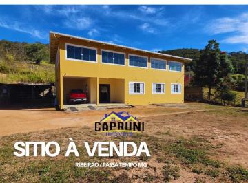 Rural · 35600m² · 4 Quartos · Sitio à venda com 35.600m2, no Povoado do Ribeirão, Passa Tempo - MG.