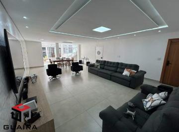 Casa · 428m² · 3 Quartos · 8 Vagas · Sobrado Amplo e Reformado 3 suítes, área gourmet, e Piscina Aquecida - Bairro Olímpico - São Caetano