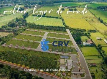Terreno · 190m² · Terreno à venda, 190 m² por R$ 450.000,00 - Gleba Fazenda Palhano - Londrina/PR