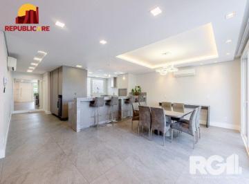 Casa · 400m² · 3 Quartos · 3 Vagas · Espetacular casa nova à venda no bairro Três Figueiras! 3 suítes, 3 vagas, Gene