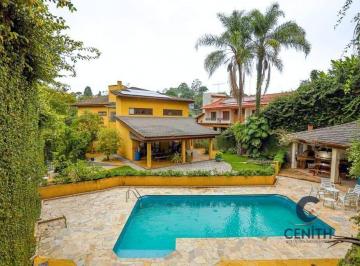 Casa · 482m² · 4 Quartos · 7 Vagas · Encantadora Casa em Estilo Rústico, 482 m² - Granja Viana II