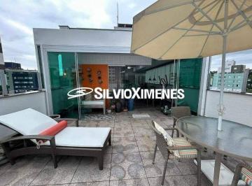 Apartamento · 220m² · 4 Quartos · 3 Vagas · Cobertura com 4 Quartos à Venda, Serra - Belo Horizonte