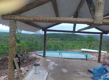 Terreno · 84000m² · Chácara com Rio no km 32  Estrada de Cuiabá para Chapada