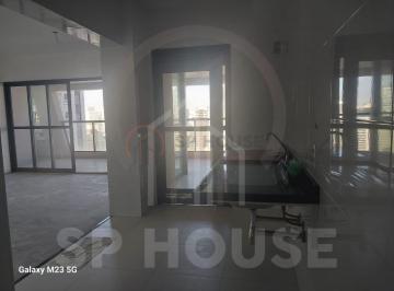 Sala/terraço/cozinha · Apto novo para venda na Chácara Santo Antônio, 3 dormitórios, 1 suíte, 2 vagas, 134m² - Lazer total!