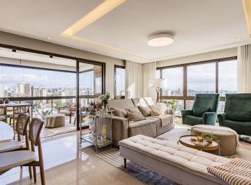 sala · Apartamento de 3 quartos, 3 suítes e 2 vagas de garagem Higienópolis em POA