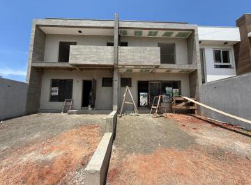 Casa · 128m² · 3 Quartos · 2 Vagas · Sobrado em Construção com Churrasqueira e Sacada em Canoas - Igara