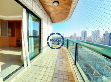 Apartamento · 150m² · 3 Quartos · 2 Vagas · Apartamento no Embaré com 150m², varanda ampla e 2 vagas