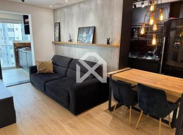Apartamento · 50m² · 1 Quarto · 1 Vaga · Apartamento em Vila Regente Feijó, São Paulo/SP de 50m² 1 quartos para locação R$ 5.000,00/mes