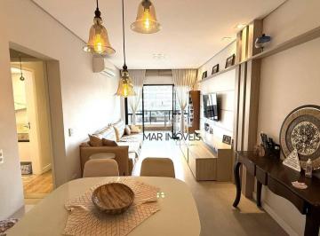 818c6ddb1b6357af98c15eb3d87744839d5dfc75 · Apartamento com 2 dormitórios à venda, 85 m² por R$ 600.000,00 - Barra Funda - Guarujá/SP