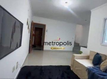 Sala · Cobertura à venda, 104 m² por R$ 369.000,00 - Jardim Ana Maria - Santo André/SP