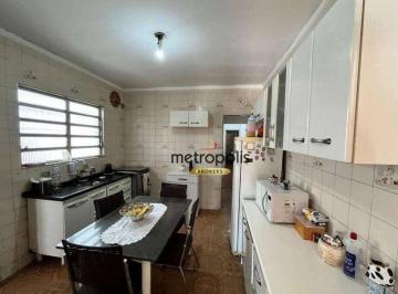 Cozinha · Casa com 3 dormitórios à venda, 116 m² por R$ 491.000,00 - Vila Gilda - Santo André/SP
