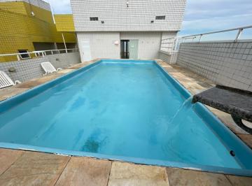 Apartamento de 1 quarto, Mongaguá · apartamento frente mar á venda em mongaguá com churrasqueira mobiliado